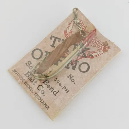 South Bend Trix-Oreno 594 Leurre à mouche, Argent/Rouge, 2 g, #24506