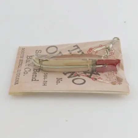 South Bend Trix-Oreno 594 Leurre à mouche, Argent/Rouge, 2 g, #24506