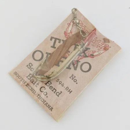 South Bend Trix-Oreno 594 Leurre à mouche, Argent/Rouge, 2 g, #24506