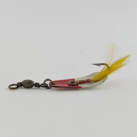 Rex Spoon Weezel cuillère, rouge/blanc, 1,7 g, plumes, #24517