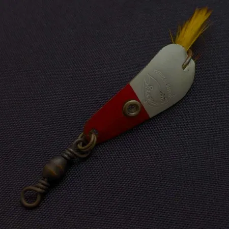 Rex Spoon Weezel cuillère, rouge/blanc, 1,7 g, plumes, #24517