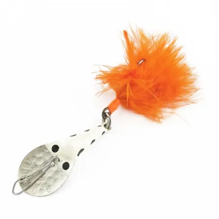 Glen Evans Gad-About Cuillère, argent-blanc-orange, 7 g, #24519