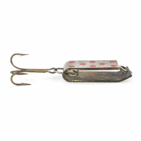 Jake's Lures Lil Jake Cuillère, Nickel/Rouge, 9 g, Corps Plié, #24520