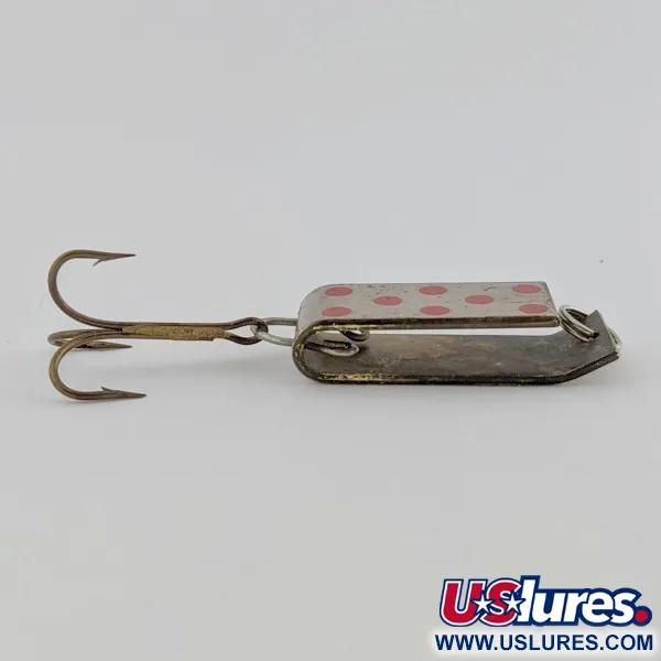 Jake's Lures Lil Jake Cuillère, Nickel/Rouge, 9 g, Corps Plié, #24520