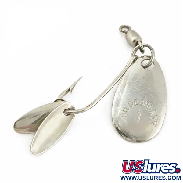 Hildebrandt 1 Flicker Spinner Cuiller, nickel, 1 g, #24526