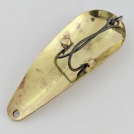 Katch King Weedless Spoon Cuiller, laiton, 7 g, anti-herbe, #24529