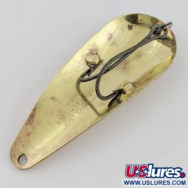 Katch King Weedless Spoon Cuiller, laiton, 7 g, anti-herbe, #24529