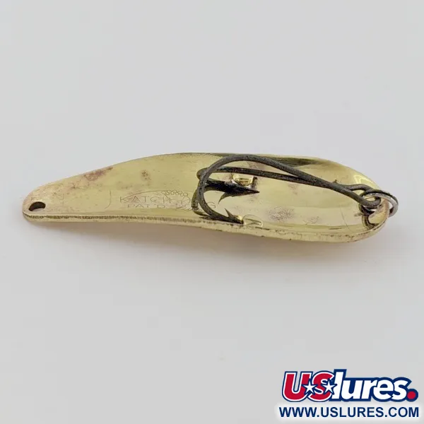 Katch King Weedless Spoon Cuiller, laiton, 7 g, anti-herbe, #24529