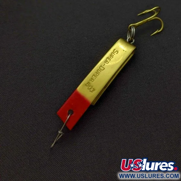 Luhr Jensen Super-Duper 503 Cuillère, Gold/Red, 4.3 g, U-Shape, #24546