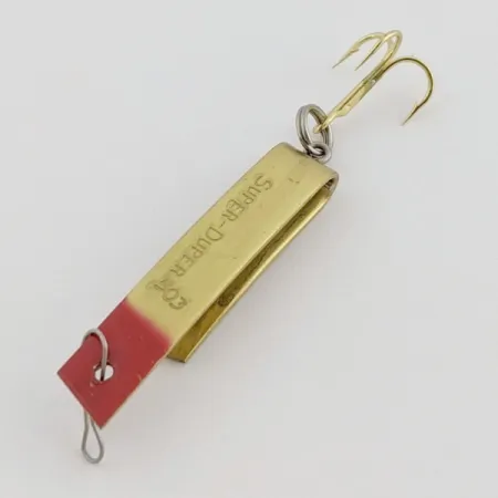 Luhr Jensen Super-Duper 503 Cuillère, Gold/Red, 4.3 g, U-Shape, #24546
