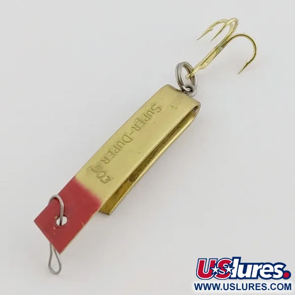 Luhr Jensen Super-Duper 503 Cuillère, Gold/Red, 4.3 g, U-Shape, #24546