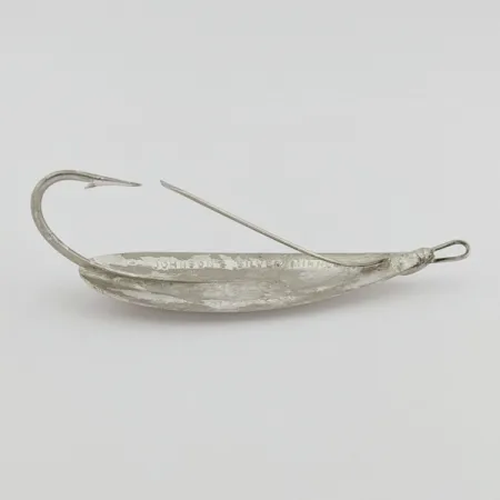 Johnson Silver Minnow Weedless Cuillère, Nickel, 12g, Anti-herbe, #24548