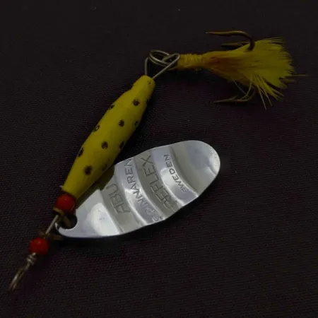 Abu Garcia Spinnaren Reflex Cuiller, Jaune/Nickel, 7 g, #24553