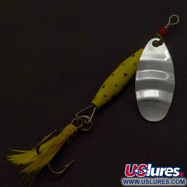 Abu Garcia Spinnaren Reflex Cuiller, Jaune/Nickel, 7 g, #24553