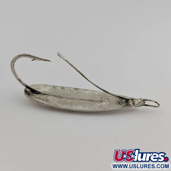 Johnson Silver Minnow Weedless Cuillère, Nickel, 12g, Anti-herbe, #24556