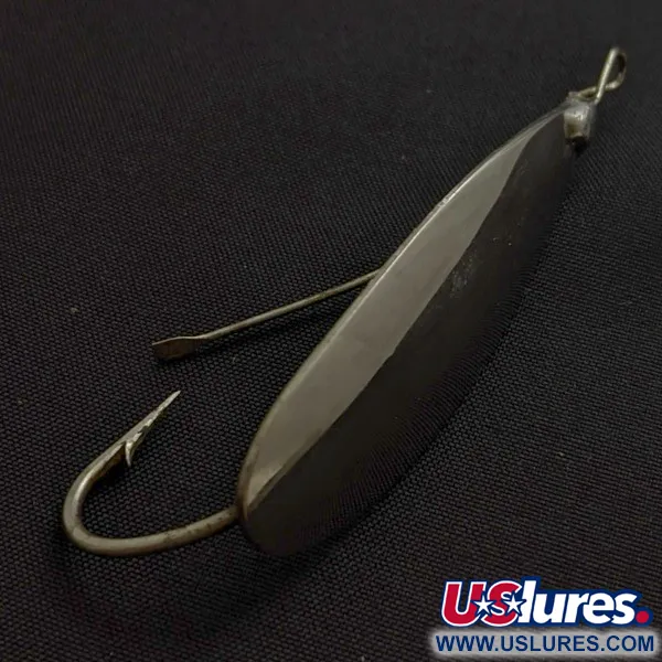 Johnson Silver Minnow Weedless Cuillère, Nickel, 12g, Anti-herbe, #24556