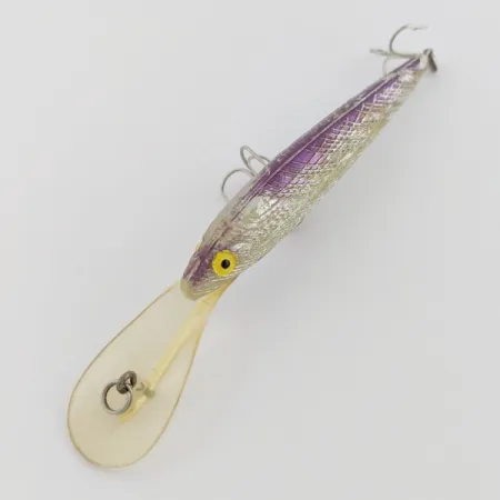 Norman Deep Shiner Minnow, argenté/violet, 9 g, grande bavette, #24566