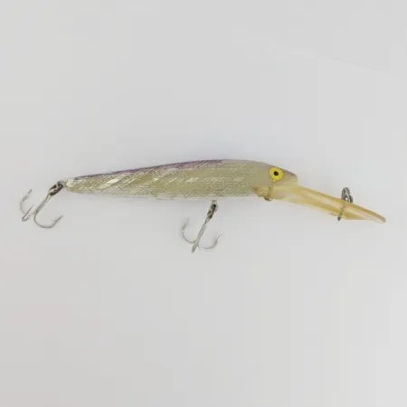 Norman Deep Shiner Minnow, argenté/violet, 9 g, grande bavette, #24566