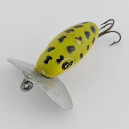 Arbogast Jitterbug Crawler, Green Frog, 4 g, bavette alu, #24568