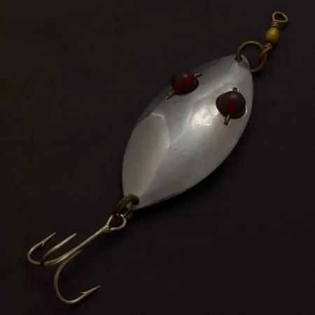 Hofschneider Red Eye Wiggler Cuillère, Argent, 25 g, Yeux, #24579