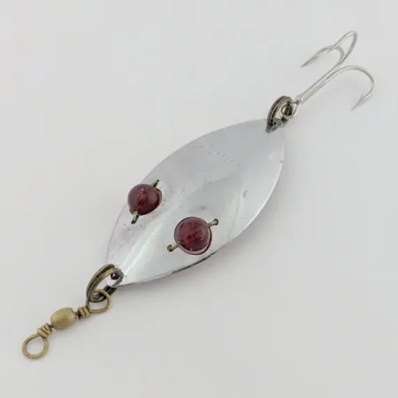 Hofschneider Red Eye Wiggler Cuillère, Argent, 25 g, Yeux, #24579