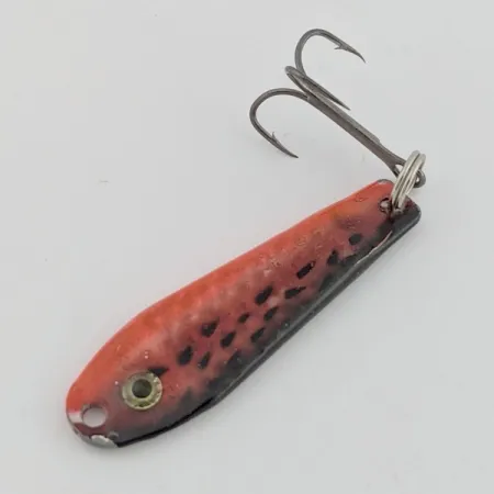 Renosky Bloody Jig Spoon, rouge/noir, 12 g, écaillé, #24581