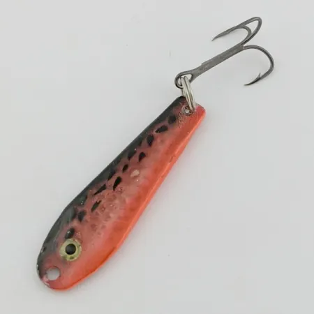 Renosky Bloody Jig Spoon, rouge/noir, 12 g, écaillé, #24581