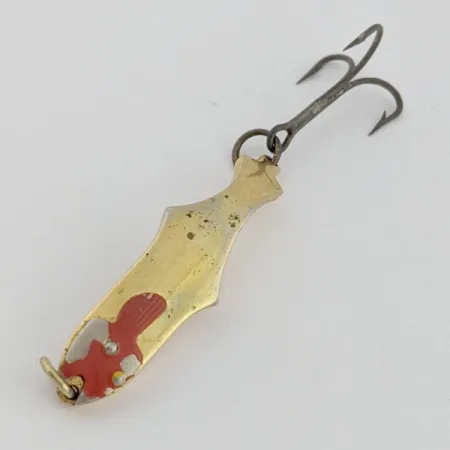 Pflueger Pippin Wobbler cuillère, doré/rouge, 6g, #24582