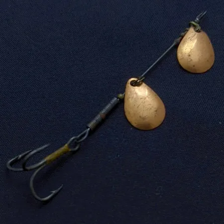 Worth Double Blade Spinner Cuillère, Cuivre, 1.5 g, 2 Palettes, #24603