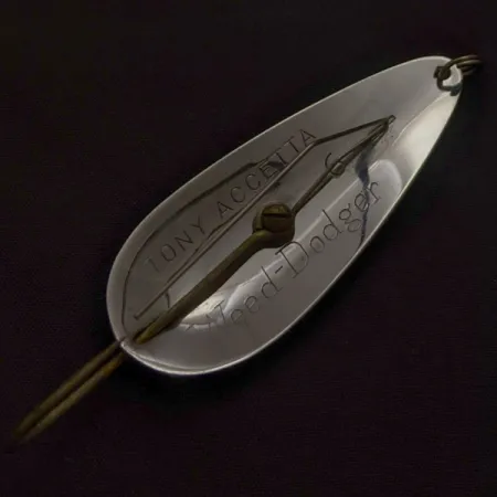 Tony Accetta Weed Doger Cuiller, Nickel, 21 g, Anti-herbe, #24618