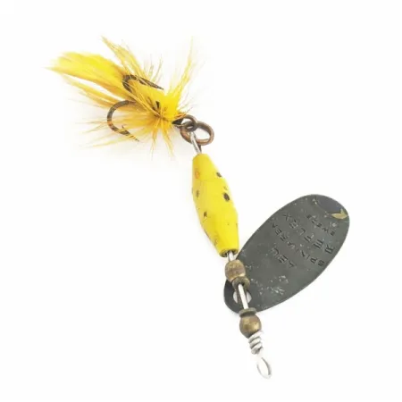 Abu Garcia Spinnaren Reflex Cuiller, Noir/Jaune, 4g, à plumes, #24621