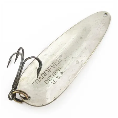 Dardevle Detroit, nickel, 28 g, cuillère ondulante, #24636