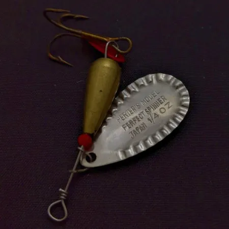 Herter's Perfect Spinner Cuiller, Silver, 7g, Palette dentelée, #24651