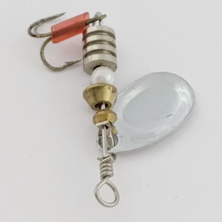 Cuillère South Bend Spinner, Nickel, 2.7g, Manchon Rouge, #24673
