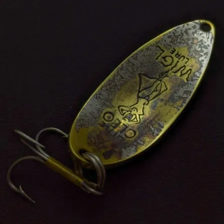 Cuillère Seneca Little Cleo, Laiton, 14g, Hula Girl, #24680
