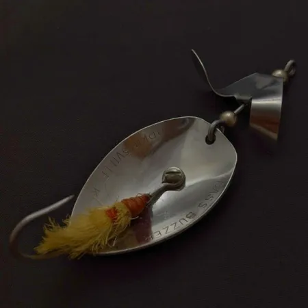 Cuillère Brown's Bass Buzzer, Nickel, 17g, Bucktail, #24682