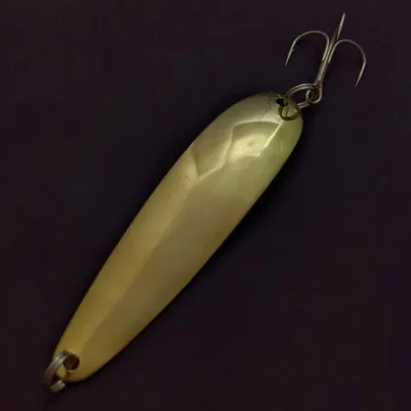 Hicks Tackle Cuillère, or, 12 g, laiton courbé, #24683