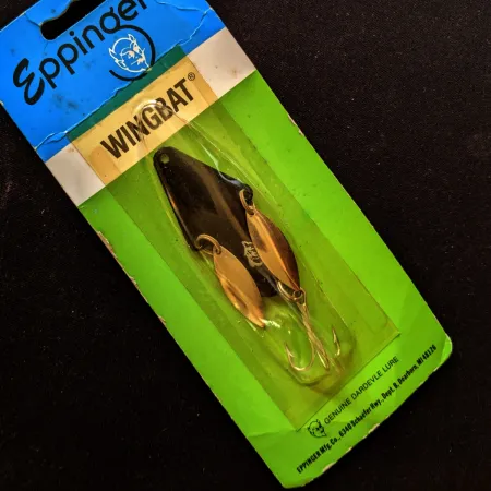 Cuillère Eppinger Wingbat, Noir, 14g, Palettes Rotatives, #24701