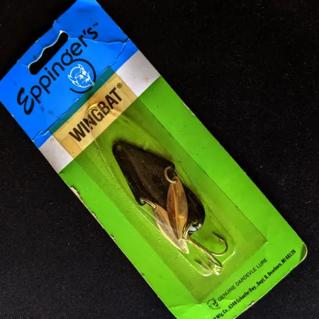 Cuillère Eppinger Wingbat, Noir, 14g, Palettes Rotatives, #24701