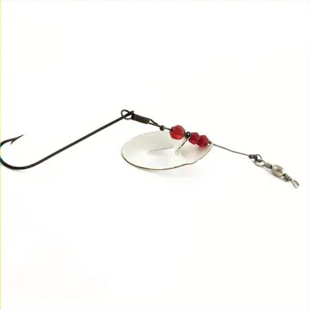 Spinner Weller June-Bug, rouge/blanc, 6 g, décalé, #24704
