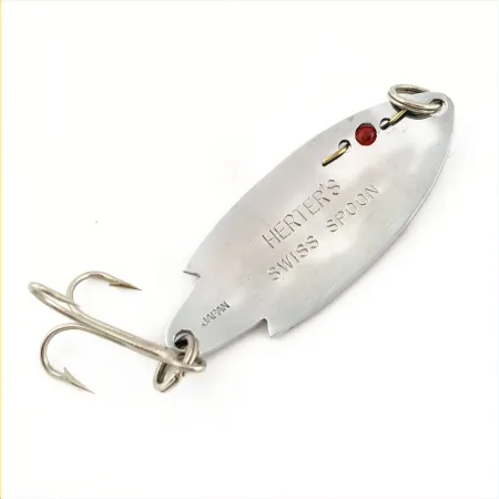 Cuillère Herter's Swiss Spoon, Nickel, 7g, Perle Rouge, #24721