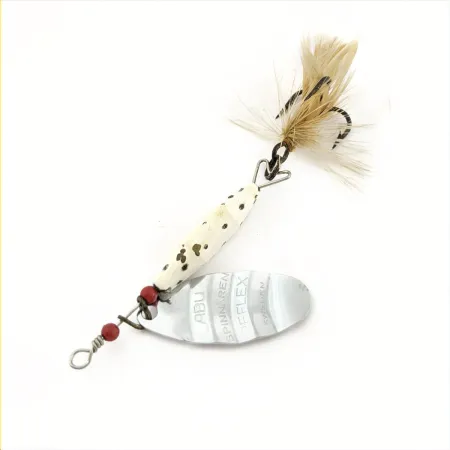 Abu Garcia Spinnaren Reflex cuillère, Nickel/Blanc, 7 g, #24755