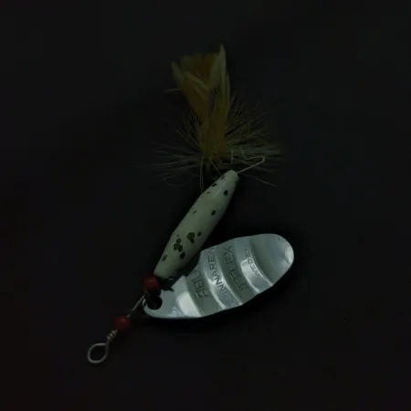 Abu Garcia Spinnaren Reflex cuillère, Nickel/Blanc, 7 g, #24755