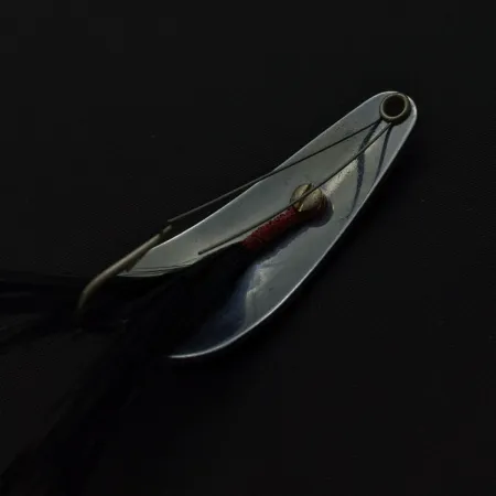 Cuillère Weezel Rex Spoon, nickel, 12 g, trailer plumes, #24761