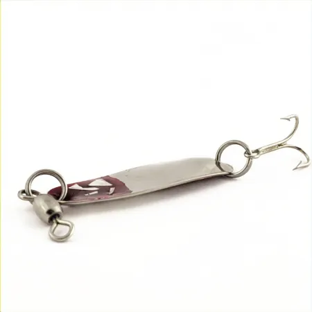 Cuillère Roy Self #2, nickel/rouge, 1/8 oz (3.5g), inserts, #24763