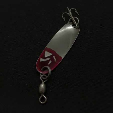 Cuillère Roy Self #2, nickel/rouge, 1/8 oz (3.5g), inserts, #24763