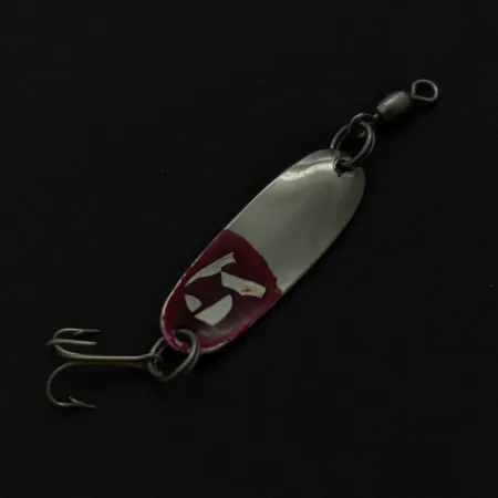 Cuillère Roy Self #2, nickel/rouge, 1/8 oz (3.5g), inserts, #24763