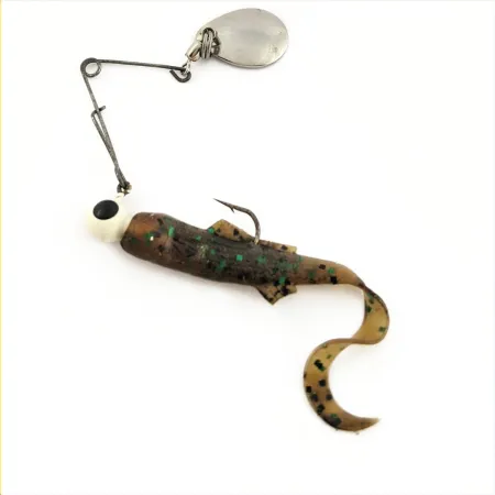 Doll Spinnerbait Spinnerbait, nickel/blanc, 4g, curly tail, #24767