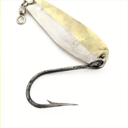 Luhr Jensen McMahon 5 Cuillère, Laiton/Nickel, 14g, Mustad, #24768
