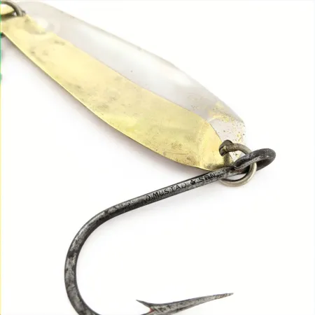 Luhr Jensen McMahon 5 Cuillère, Laiton/Nickel, 14g, Mustad, #24768